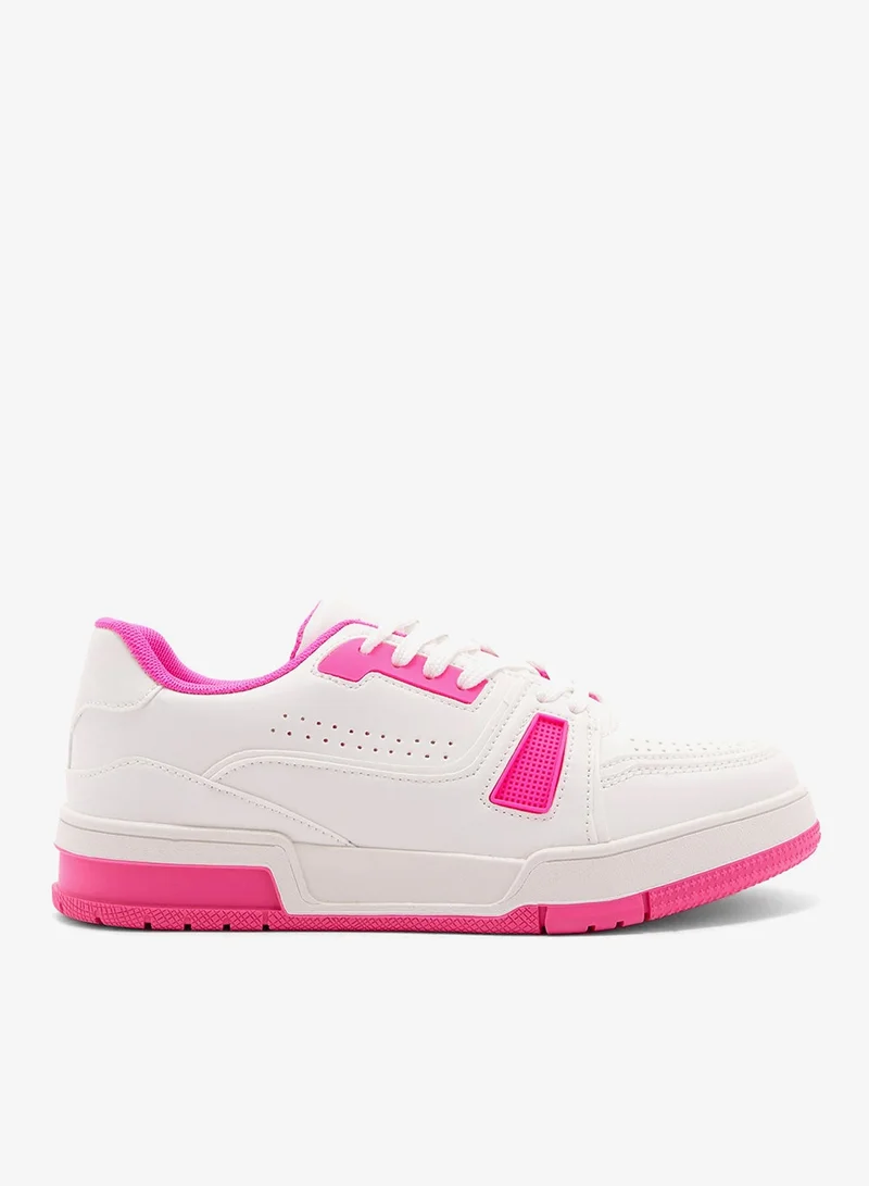 Ginger Contrast Color Sneakers