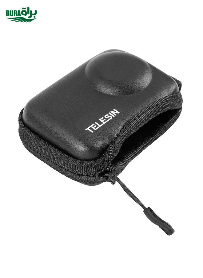 BURAQ For DJI Osmo Action 3 TELESIN OA-BAG-002 Body Protective Bag Mini Storage Package Camera Accessories(Black)  - Image 2