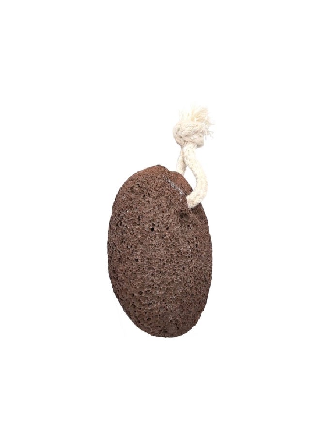 Tendance Authentic Abrasive Pumice Stone for Foot Care Brown 9.5 x 4 x 6.5 cm 75540165 - Image 2