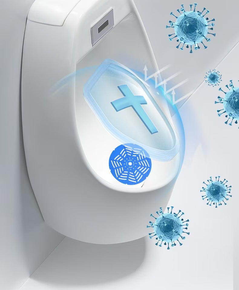 Toilet Anti-Clogging Fragrance Tablets Urinal Fragrance Tablets Sanitary Aromatic Toilet Filter Net Deodorizing Tablets for Home Use green 6pcs - Image 3