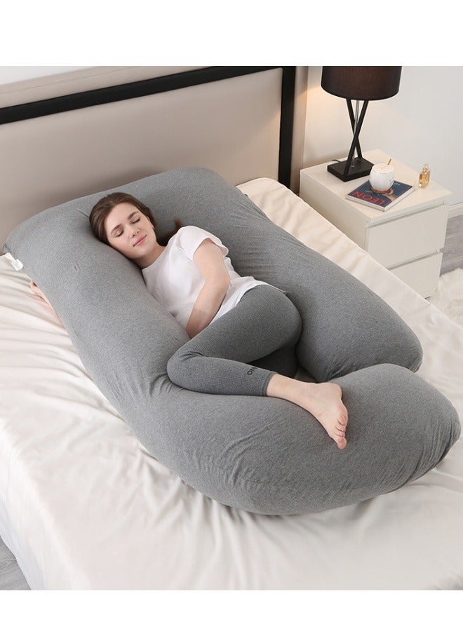 MIXDE U-Shaped Pregnancy Pillow Full Body Maternity Support Pillow - Image 1
