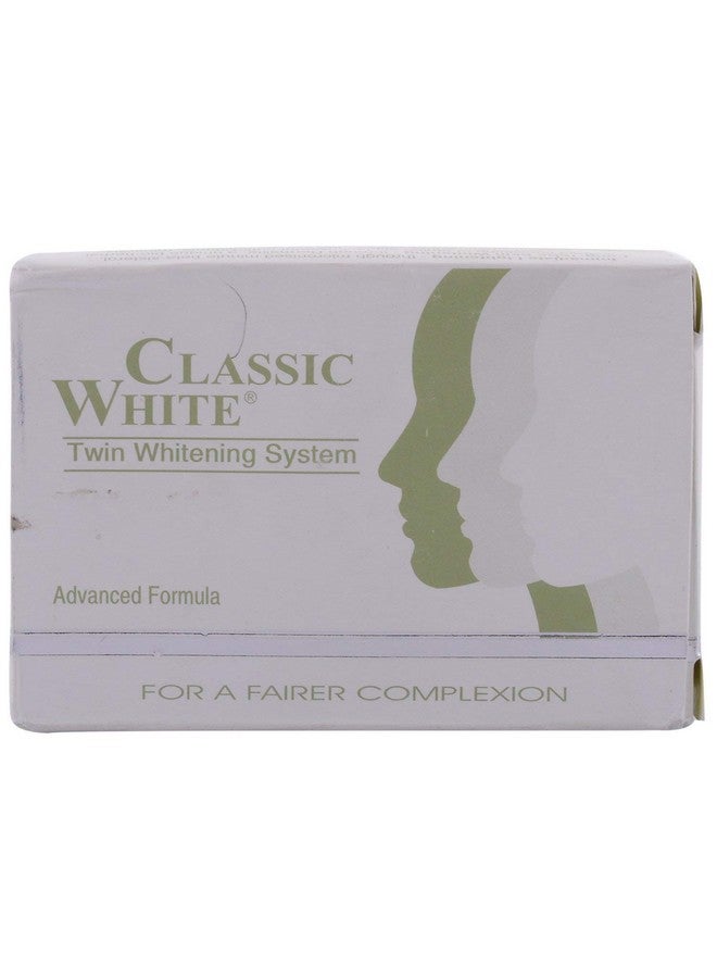 classicwhite صابون تبييض البشرة الأبيض الكلاسيكي للرجال والنساء | صابون تفتيح وتوحيد لون البشرة للوجه والجسم | مناسب لجميع أنواع البشرة | عدالة عشبية للاستخدام اليومي - 85 جرام (عبوة من 12)  - Image 1