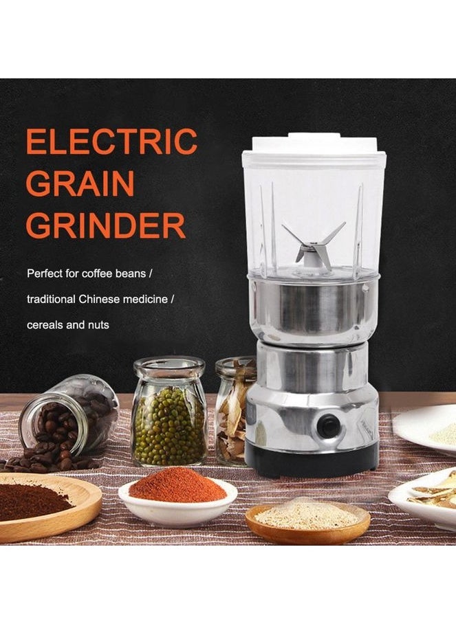 Nimaso Portable Mini Blender, 2 in 1 Electric Coffee Grinder Sharp Blades Stainless Steel Bowl and Stainless Steel Outer Kitchen Blender for Grains, Nuts, Beans, Spices, Cereals, Multifunctional Portable Blender Stable and Safe Mixing Rubber feet help hold the table without "walking" or tipping over Silicone sealing ring under the lid prevents leakage Easy to clean Stoneware Jar Cup - pzsku/Z31727FAFA6179D0BC4F8Z/45/_/1732489184/ed51bb0c-1096-4d3b-a67b-12dbe1877b0d