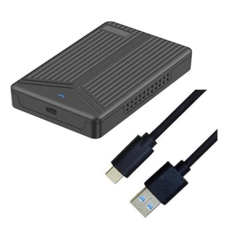 2.5 Sata Hard Drive Enclosure USB 3.1 15mm Universal Fit Tool Free - 6Gbps Fast Data Transfer Portable SSD Enclosure for Laptop Hard Drive Backup - Image 1