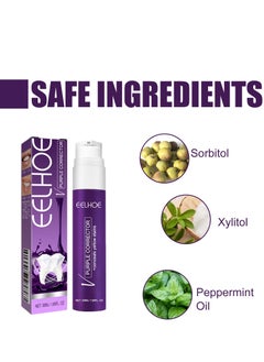 EELHOE Purple Corrector for Teeth Whitening Mousse Foam Fresh Breath Deep Cleaning Toothpaste  - Image 4