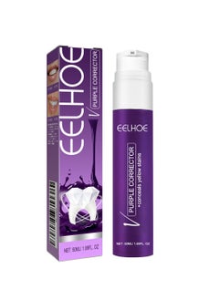EELHOE Purple Corrector for Teeth Whitening Mousse Foam Fresh Breath Deep Cleaning Toothpaste  - Image 5