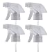 TBWHL Sprayer Bottle Top White Nozzle for Alcohol and Hydrogen Peroxide 28400 Neck Fit Most Standard Boston Round 8oz 16oz and Amber Bottle 4 Pack White - Image 2