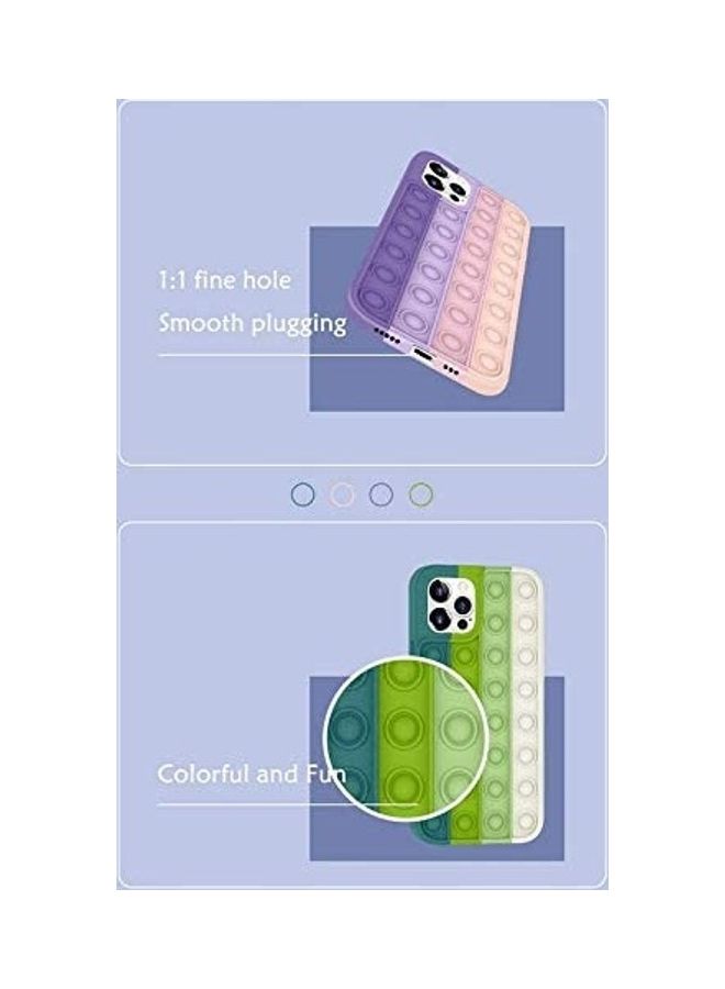 XiuWoo Pop Fidget Bubble Protective Case Cover For Apple iPhone 12 Pro Multicolour - Image 2