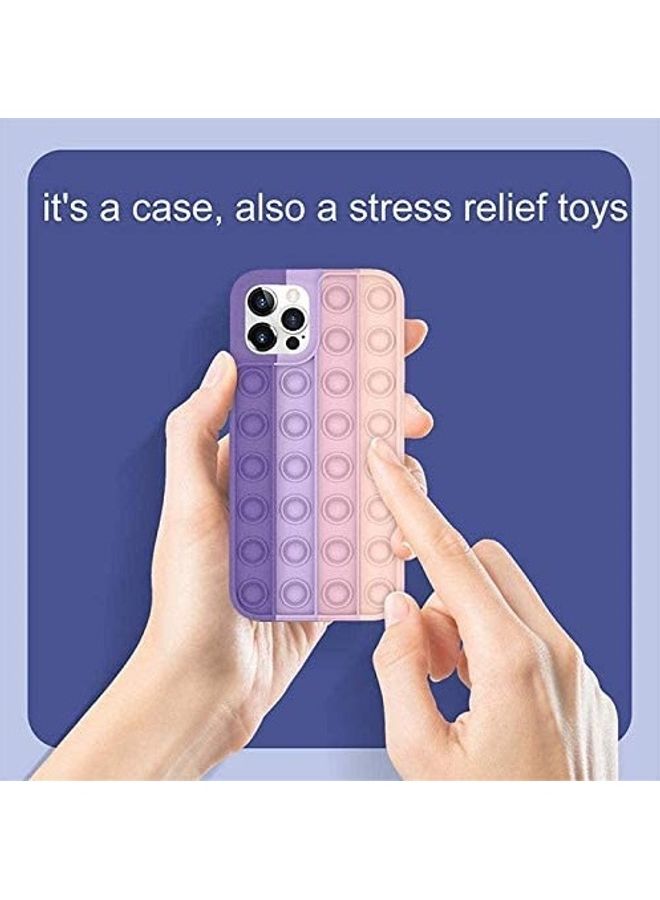 XiuWoo Pop Fidget Bubble Protective Case Cover For Apple iPhone 12 Pro Multicolour - Image 3