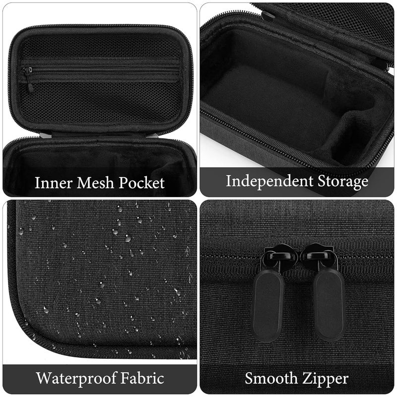 Geekria Carrying Case for Ace Pro 2, Portable Street Shooting Kit Storage Bag Compatible with Insta360 Ace Pro 2, Travel Storage Case with Wrist Strap, Action Camera Accessories (Grey) - Image 3
