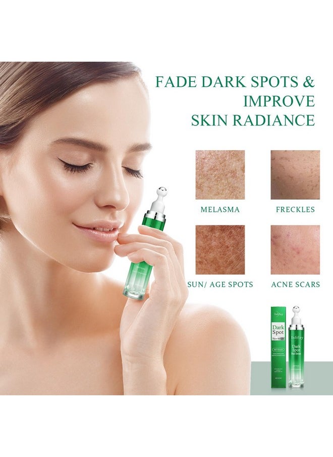 Inlifay Dark Spot Remover For Face With Roller Dark Spot Corrector For Face Fading Sun Spot Age Spot Melasma  - Image 2