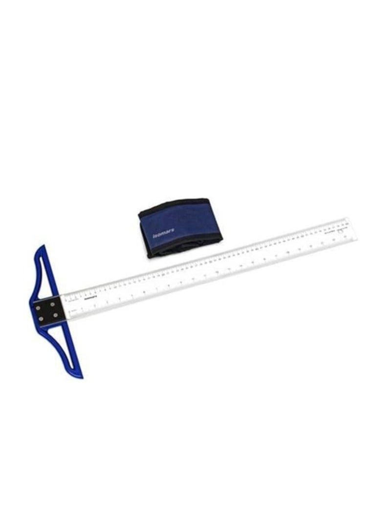 Isomars Isomars DTM24 Plastic T Square Scale with Detachable Acrylic Head, 24 Inch Size  - Image 1
