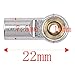 Share Goo 10Pcs ShareGoo M3 Tie Rod End Ball Head Holder Link 3mm Thread Ball Joint Compatible with Tamiya Redcat HSP Traxxas Axial SCX10 110 RC Car Truck Boat DIY Robot AirplaneL22mm Silver - Image 3