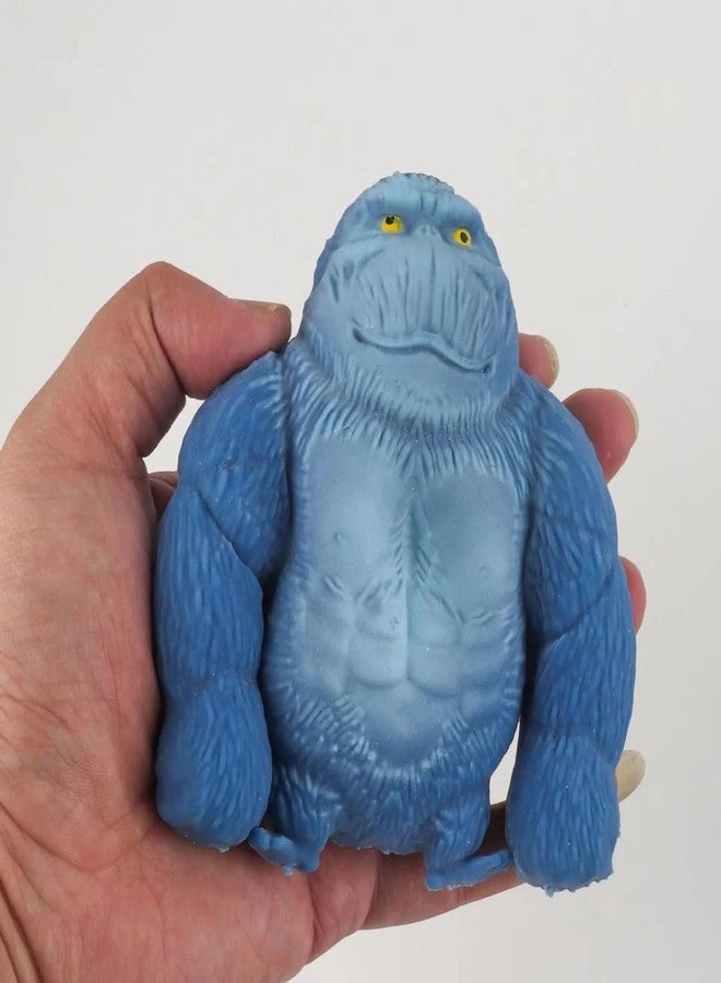 AGC Stress & Anxiety Relief Toy Squishy Monkey Stretch Gorilla Figure Fun Gorilla Action Figure for Kids & Adults | Squeeze Sensory Toy (Random Color) (Pack of 1) - Image 1