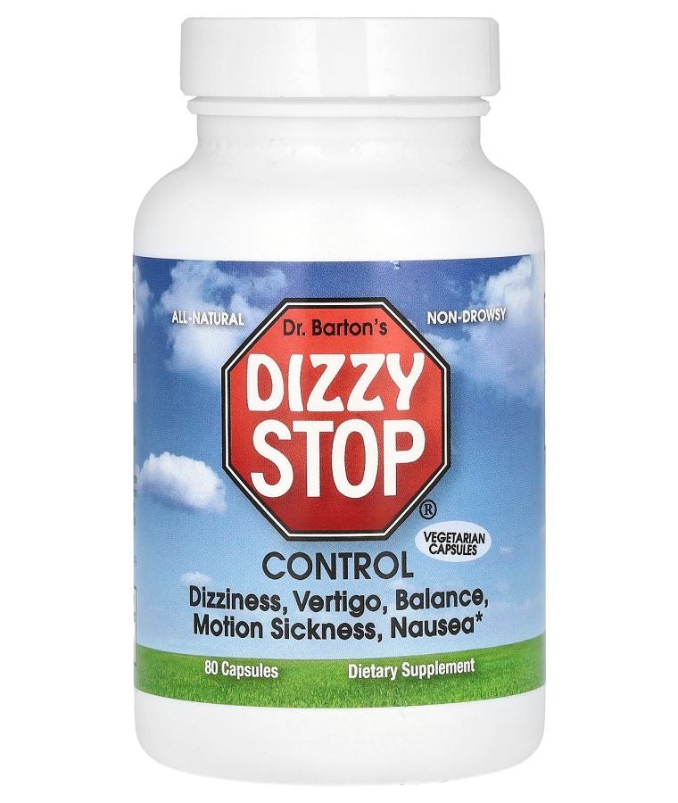 Dr. Barton's Dizzy Stop Control 80 Capsules