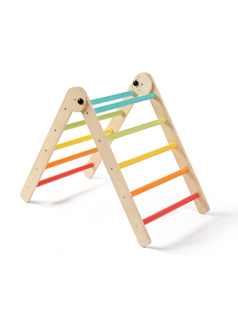 MaBaby Children's Wooden Climbing Frame Baby Sensory Training Climbing Frame Baby Indoor Climbing Frame Toys  - Image 2