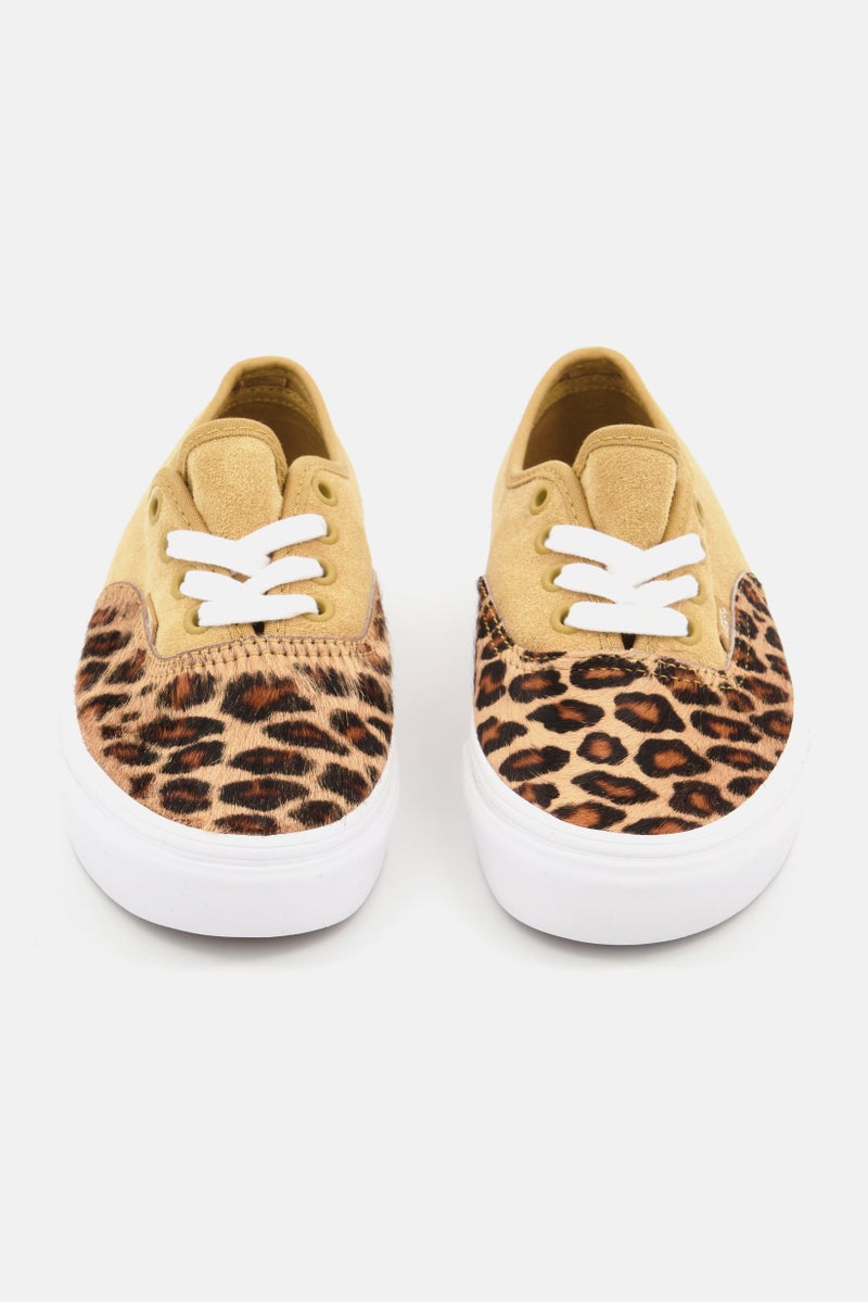 VANS أحذية كاجوال للأطفال الأولاد بإغلاق رباط أصلي، لون خردل ذهبي - Image 4