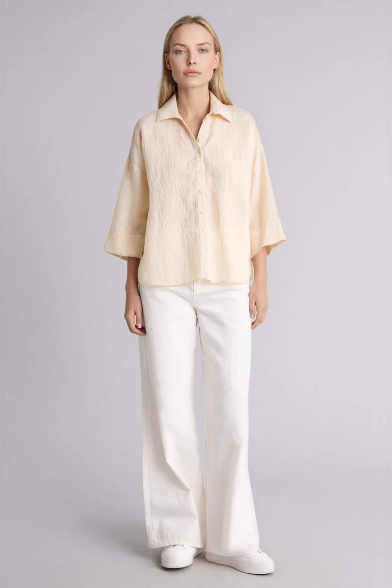 ديفاكتو Regular Fit Long Sleeve Shirt