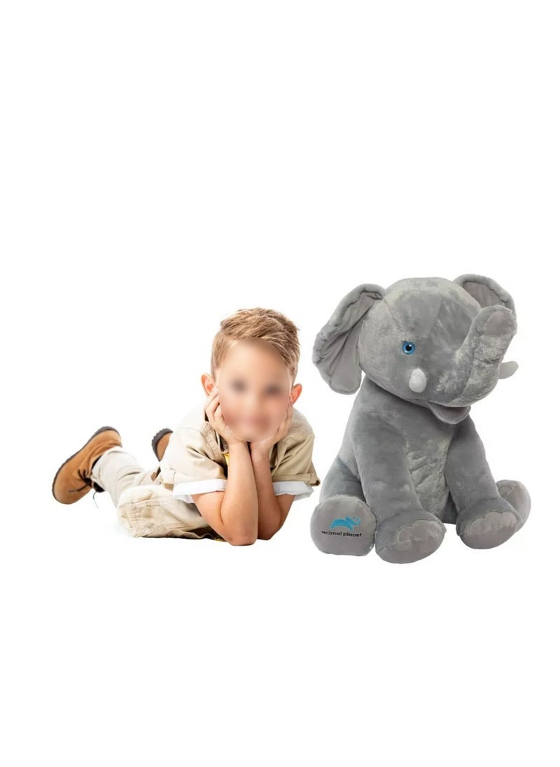 Animal Planet Animal Planet Giant Elephant Stuffed Baby Elephant Animal  - Image 2