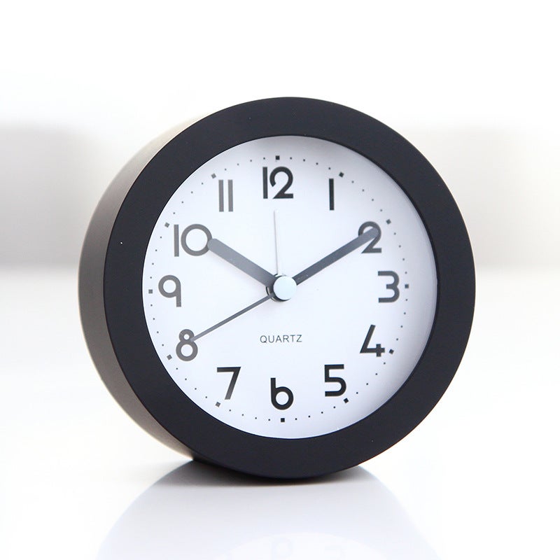 Silent Sweep Night Light Kids Alarm Clock 9051 Black