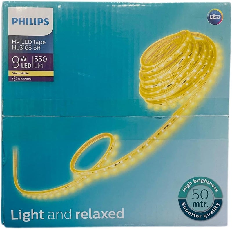 Philips شريط إضاءة LED دافئ أبيض من فيليبس بطول 50 متر - Image 2