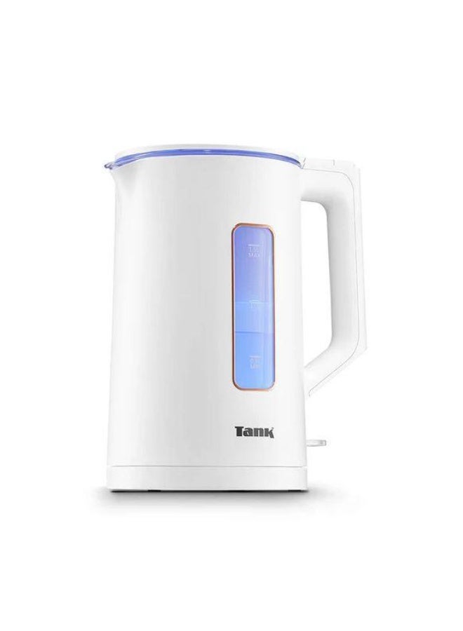 TANK Safe Touch Glass Frame Rose Gold Electric Kettle, 1.5L, 1500W – DG-2338 Rose Frame - Image 2