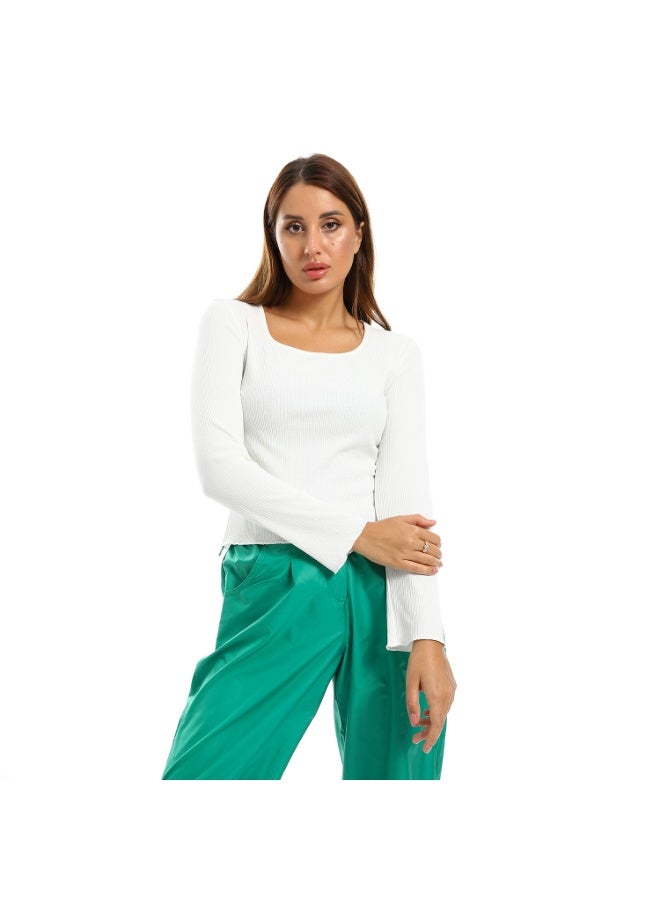 Coctail 2607-basic top-white - Image 1
