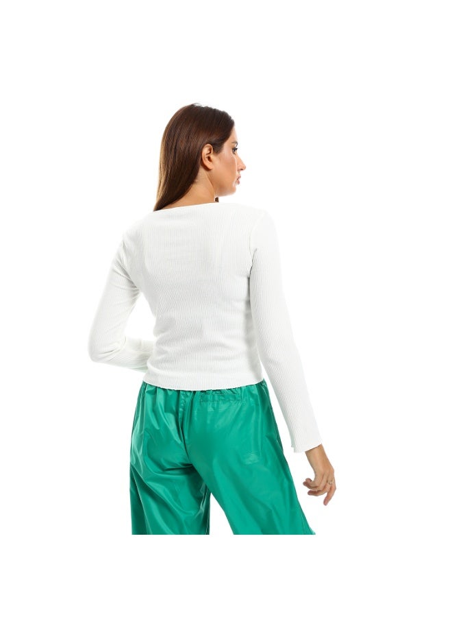 Coctail 2607-basic top-white - Image 3