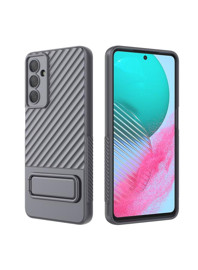 erorex Case For Samsung Galaxy M54 Wavy Texture TPU Phone Case with Lens Film - Image 2