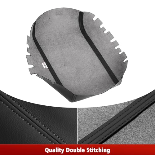 KBH Car Center Console Armrest Cover Replacement for Toyota 4Runner 2010-2023, Vinyl Leather Replace Upholstery, Anti-Scratch, Black - Image 2