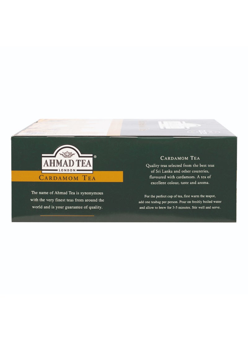 Ahmad Tea Cardamom Tagged Tea 100 Teabags (200g) - Image 2