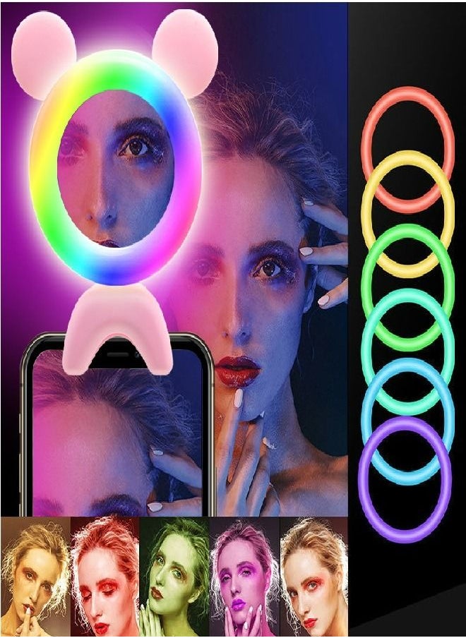 Generic - Selfie Ring Light 15 Adjustable Brightness Rotate 360 Degrees White - Image 1