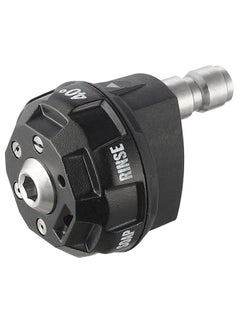 Excefore Pressure Washer Spray Nozzle, 6-in-1 Quick Change over and Adjustable, 1/4in Plug Connect Tips MAX 4000PSI for Pressure Washer  - Image 1
