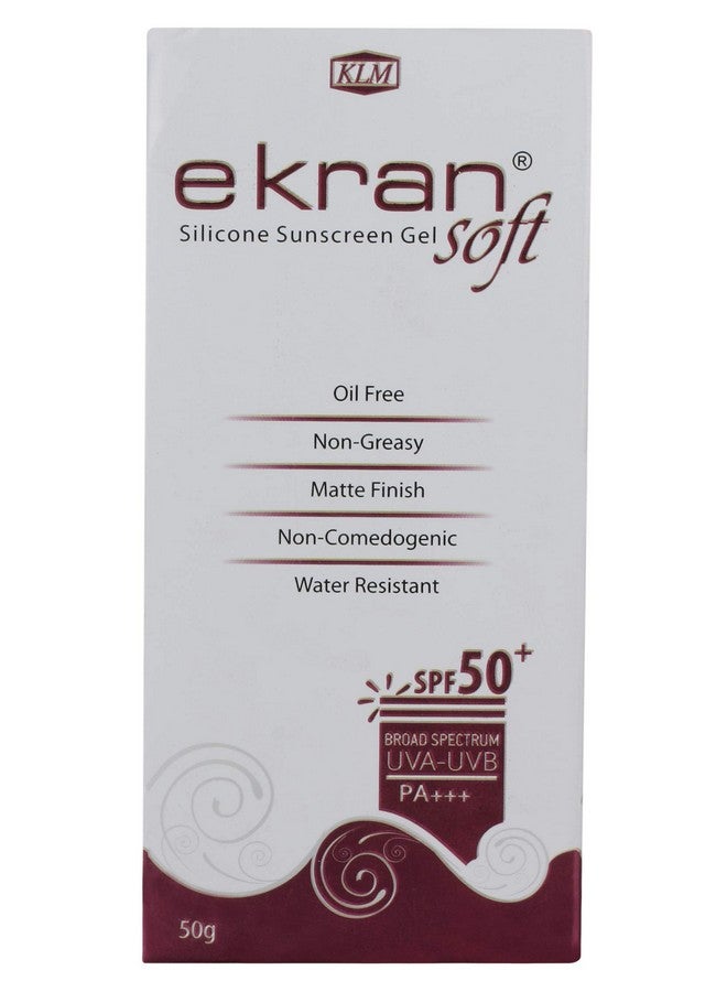 Ekran Soft Spf 50+ Silicone Sunscreen Gel For All Skin Types - 50 G - Image 2