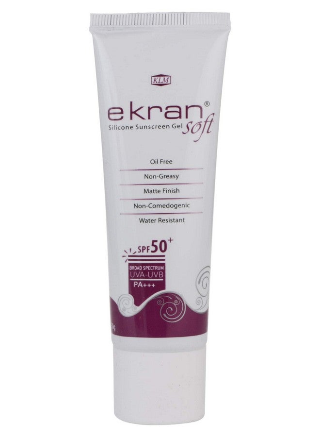 Ekran Soft Spf 50+ Silicone Sunscreen Gel For All Skin Types - 50 G - Image 1