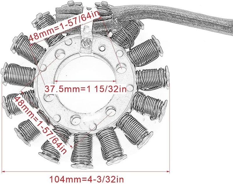 Wivplex Motorcycle Ignition Coil for BMW Models - Image 2