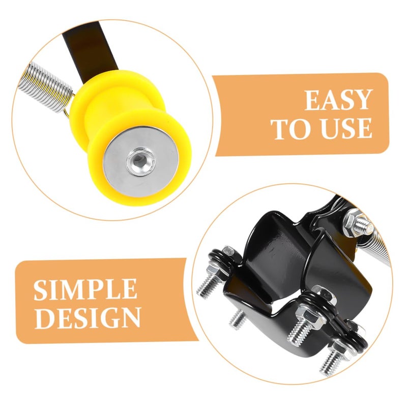Motorcycle Chain Tensioner Adjuster Guide Prevents Slipping Multi 11X9X2CM - Image 4