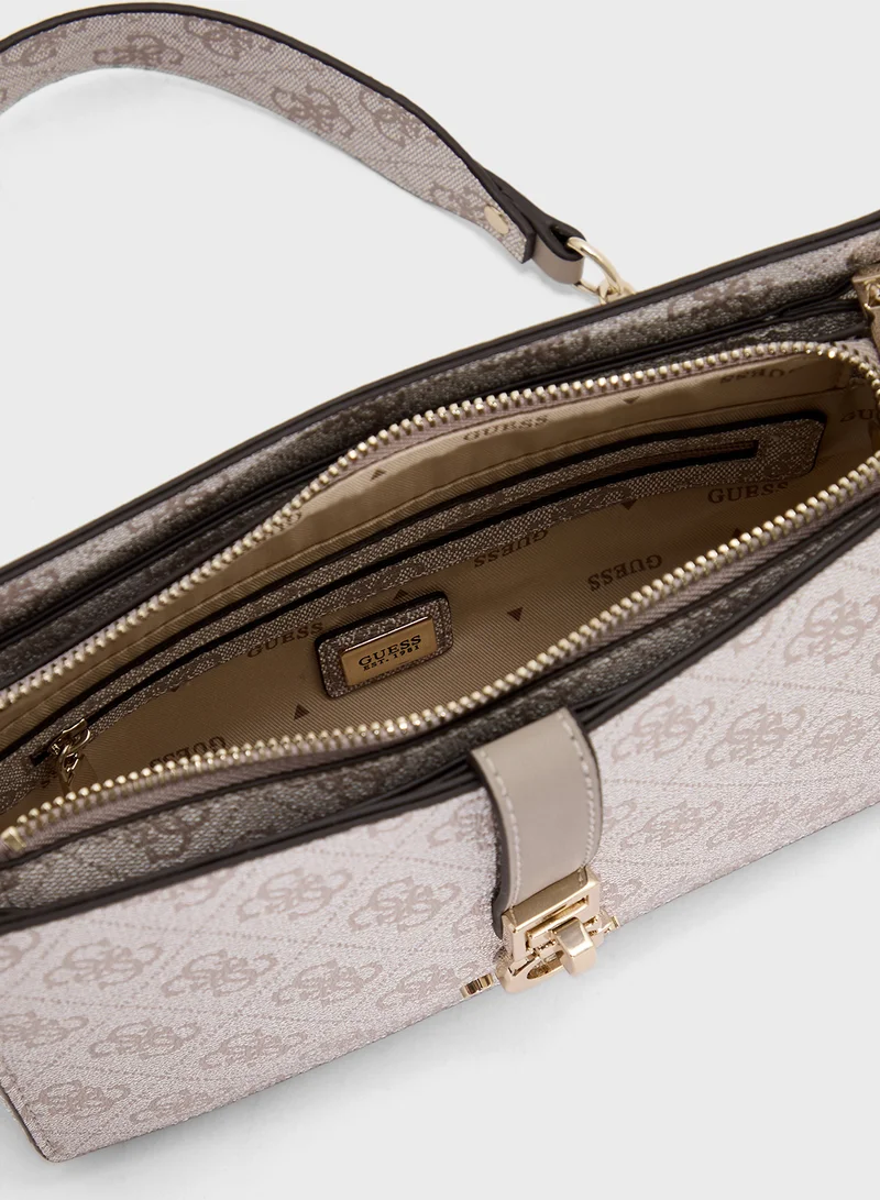 GUESS Zamira Top Zip Crossbody