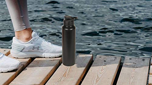 Style Homez Stainless Steel Water Bottle, Gym Sipper BPA Free Food Grade Quality Black Color 1000 ml - Image 5