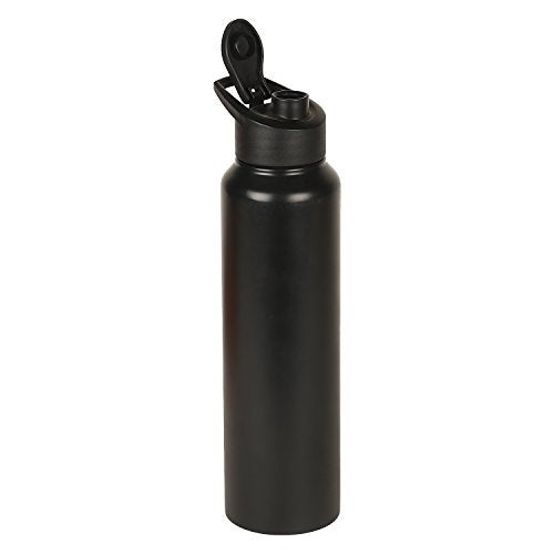 Style Homez Stainless Steel Water Bottle, Gym Sipper BPA Free Food Grade Quality Black Color 1000 ml - Image 2