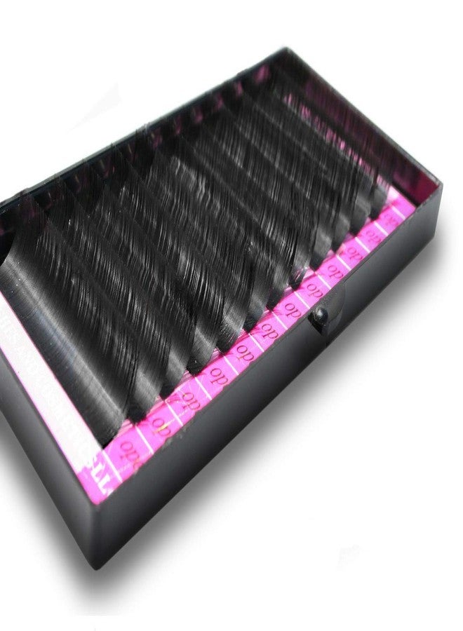KC Republic Eyelash Extensions C Curl 8-14mm Mixed Flat 4 trays Mink Lash Extensions Kit, supplies Individual Eyelashes Salon Use Black Mink False Lashes - Image 2
