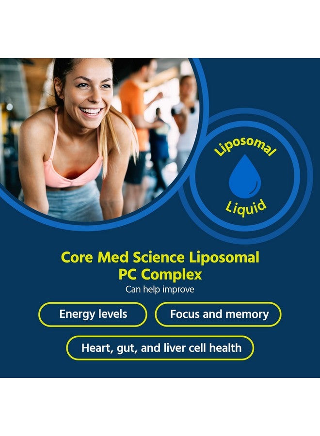 Core Med Science Phosphatidylcholine Supplement, Liposomal PC Complex (8 Fl Oz) - Lecithin Phospholipid Supplement That Supports Liver & Gut Health - Phosphatidyl Choline Liquid for Cognition Support - Image 2