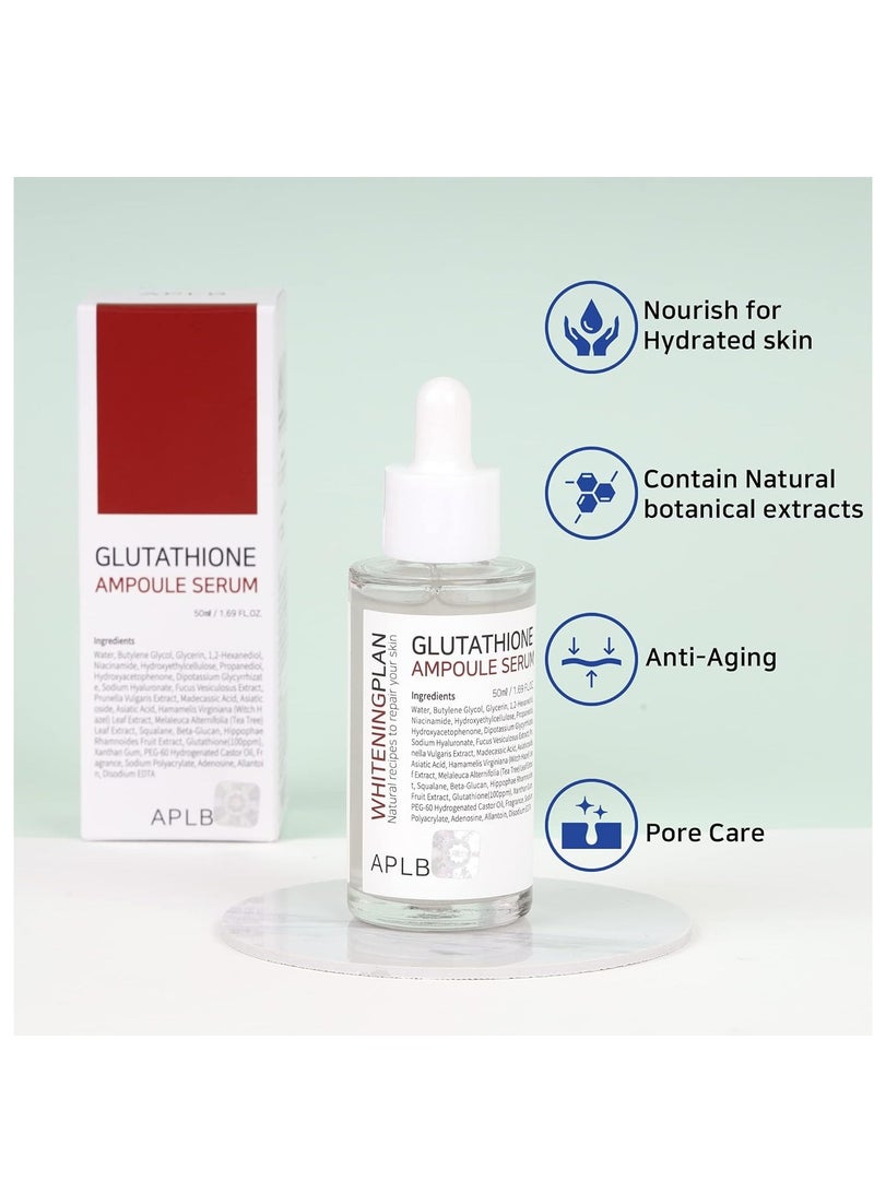 APLB Glutathione Ampoule Serum 50ml / Korean Skin Care - Image 2