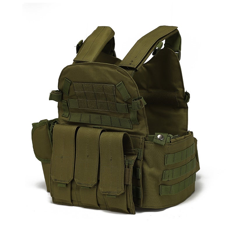 Outdoor Tactical Molle Vest Multi-Pocket Camo Training Vest for Men and Women - Image 3