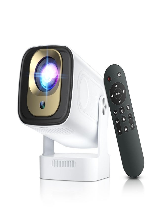 Salange [ Auto Focus/Keystone ] Smart Projector with Wifi and Bluetooth 5.4, SALANGE 1080P Native Projectors 4K, Short Throw Projector w Built in Apps, Android 11, Mini Portable Proyector HY260pro - Image 1