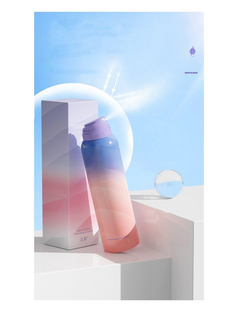 جوي وورلد نياسيناميد واقي شمسي للوجه والجسم مبيض للوجه والجسم مبيض خفيف الامتصاص SPF50++ مقاوم للماء في الهواء الطلق مقاوم للعرق منعش غير دهني مبيض قبل المكياج واقي من الشمس 1 قطعة - Image 4