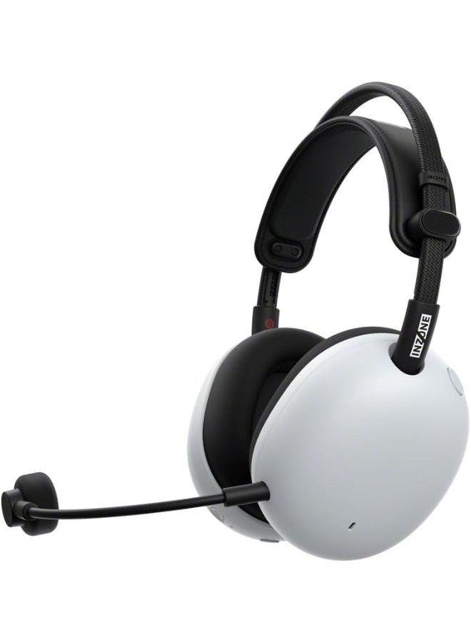 سوني Sony INZONE H9 II Wireless Noise Canceling Gaming Headset, WH-1000XM6 Drivers, Lightweight, Detachable Cardioid AI Mic, 2.4GHz and Bluetooth, Soft Case, for PC, PS5, Switch, and Mobile - White - Image 1