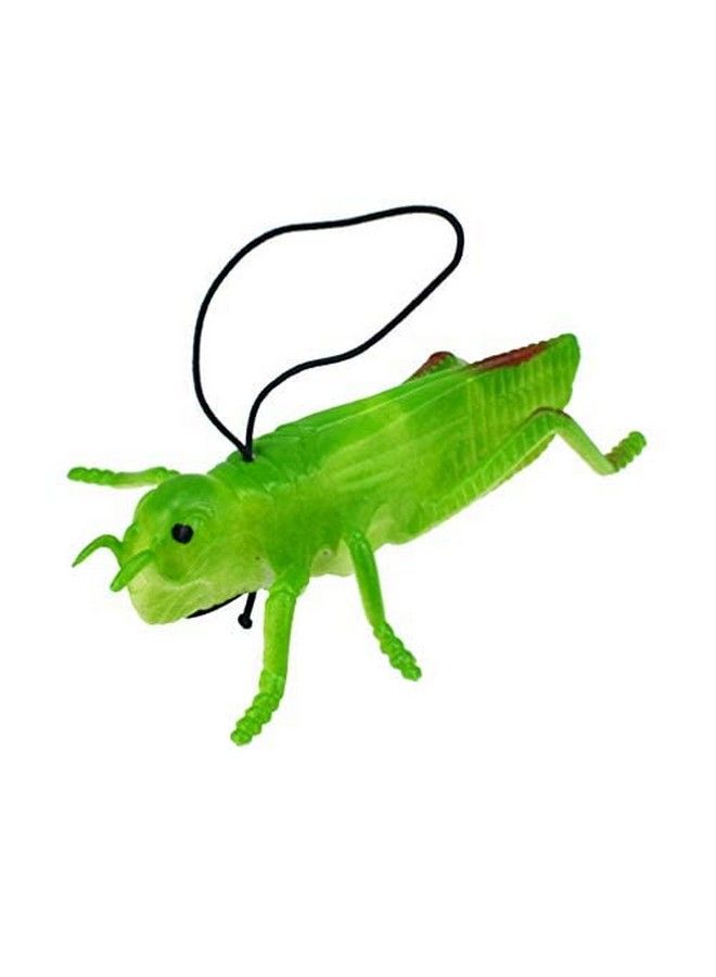 Toyvian 10Pcs Plastic Grasshoppers Insect Figures Toys Fake Bugs Green For Insect Themed Party Children - Image 4