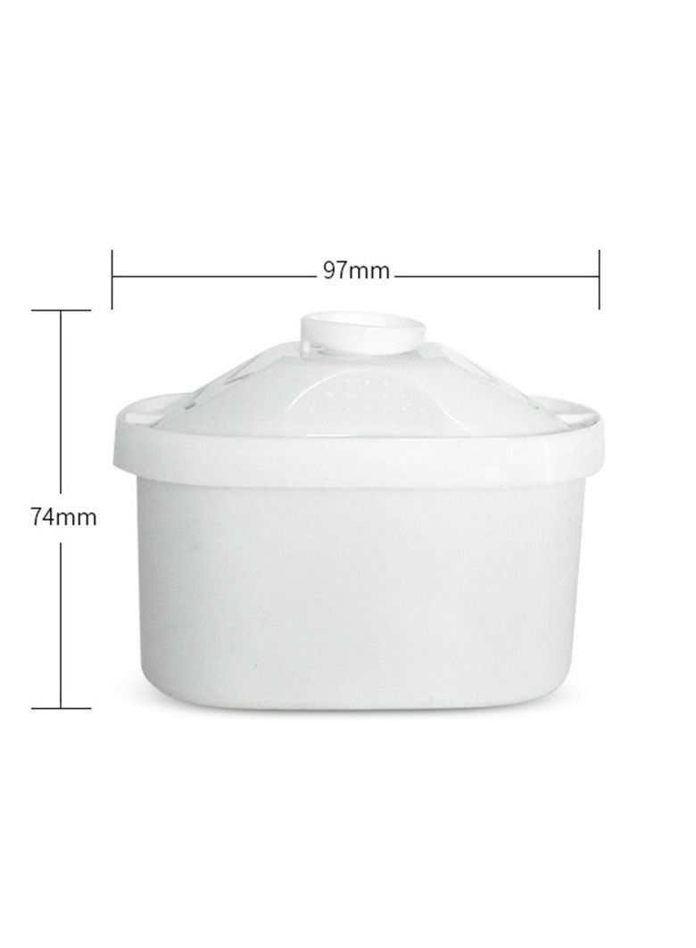 6PCS Water Filter Cartridge, 6 Pack White, Pack of 6, Water Purification Filter  - Image 2