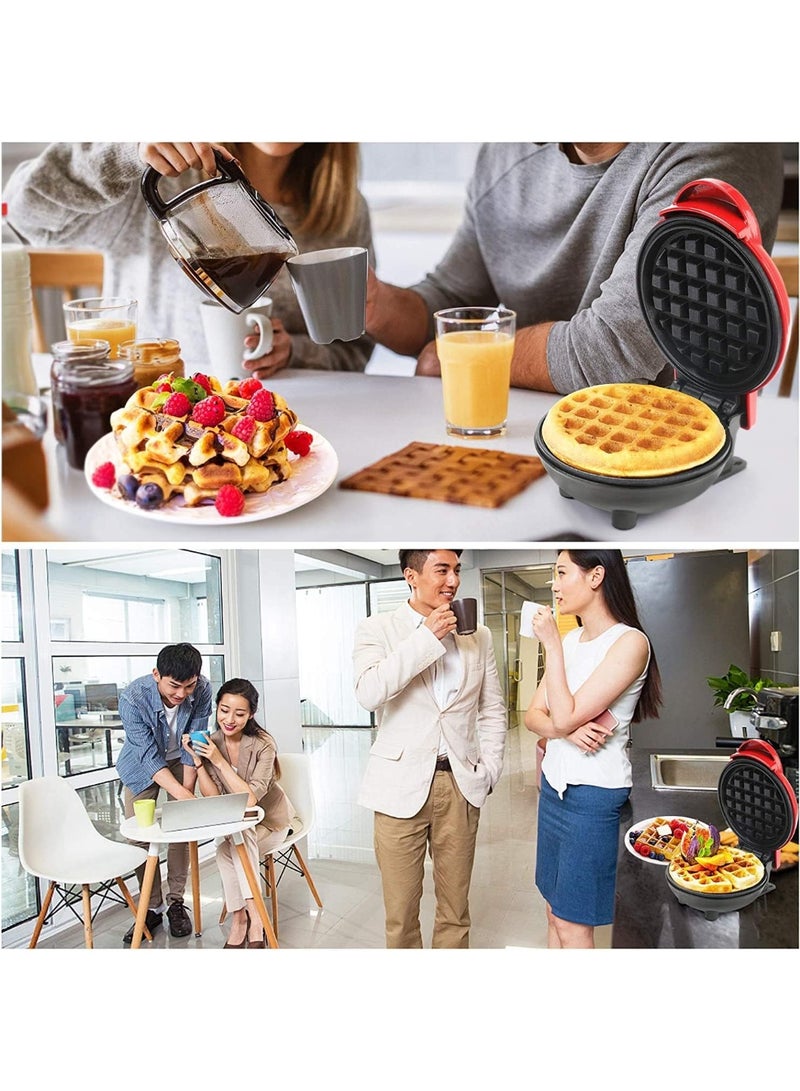 Mini Waffle Maker – Non-Stick Electric Waffle Machine for Home Kitchen
